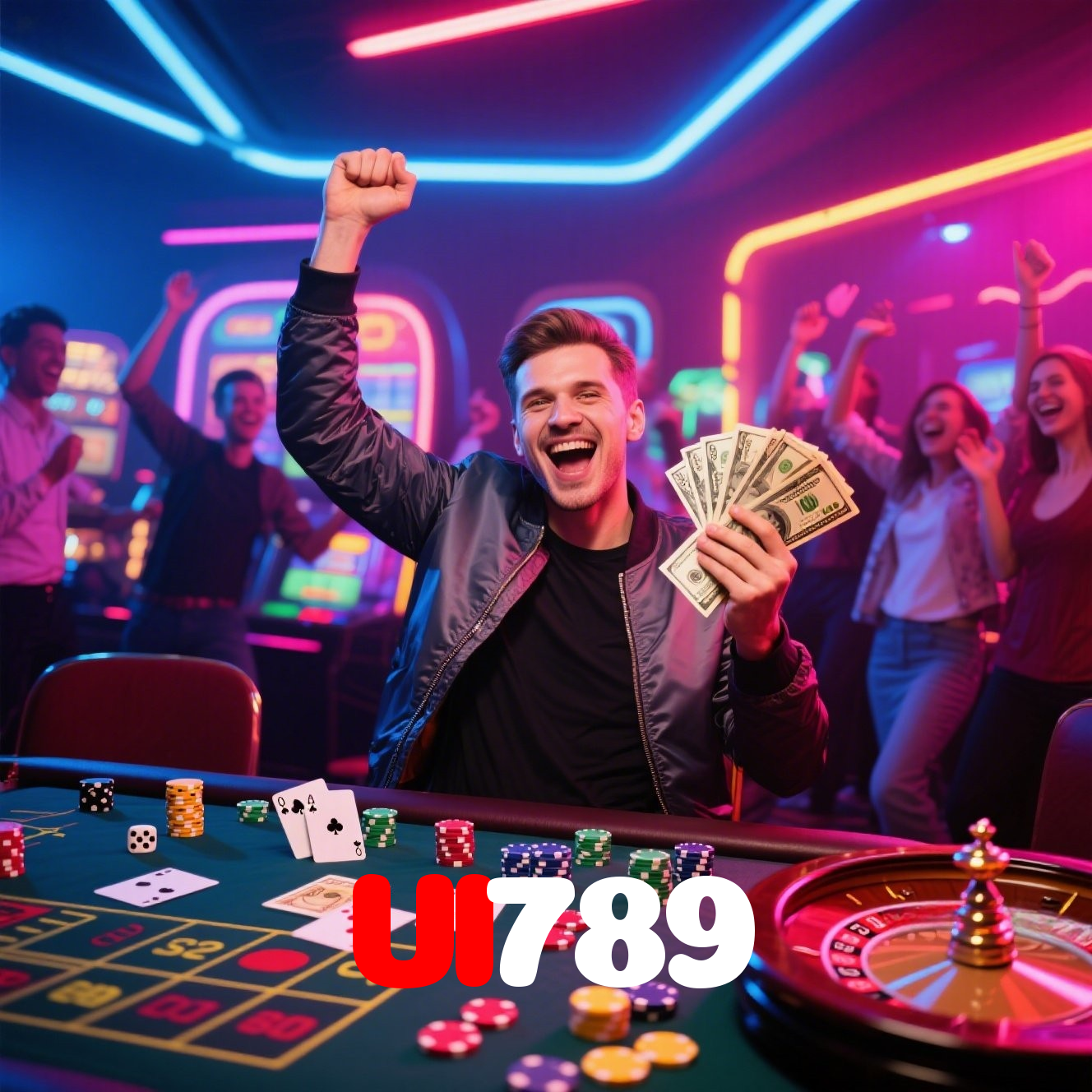 UI789:Aposte nas mesas de poker e mostre quem é o mestre das cartas!